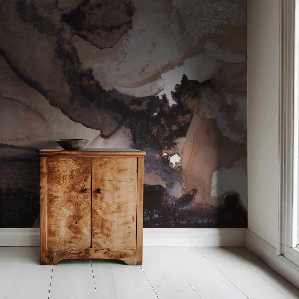 Earthly Tones Flow | Wallpaper