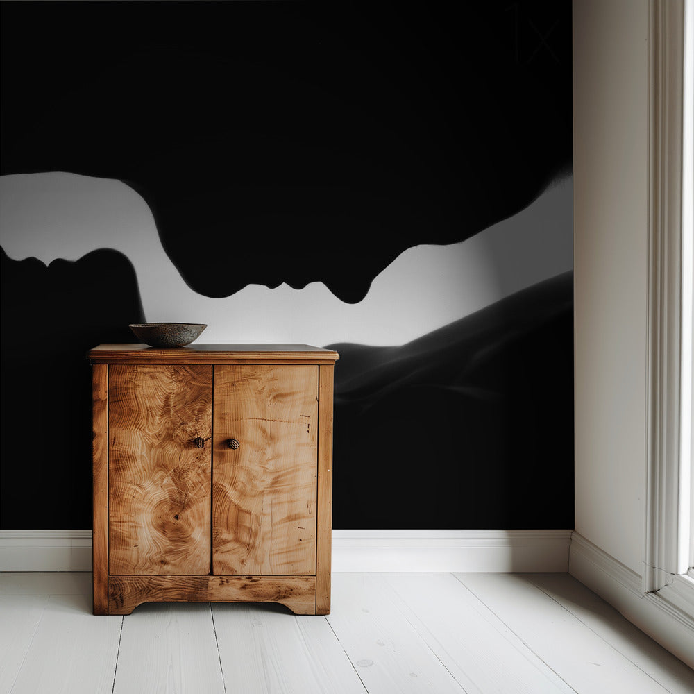 The Profiles of two Women | Wallpaper