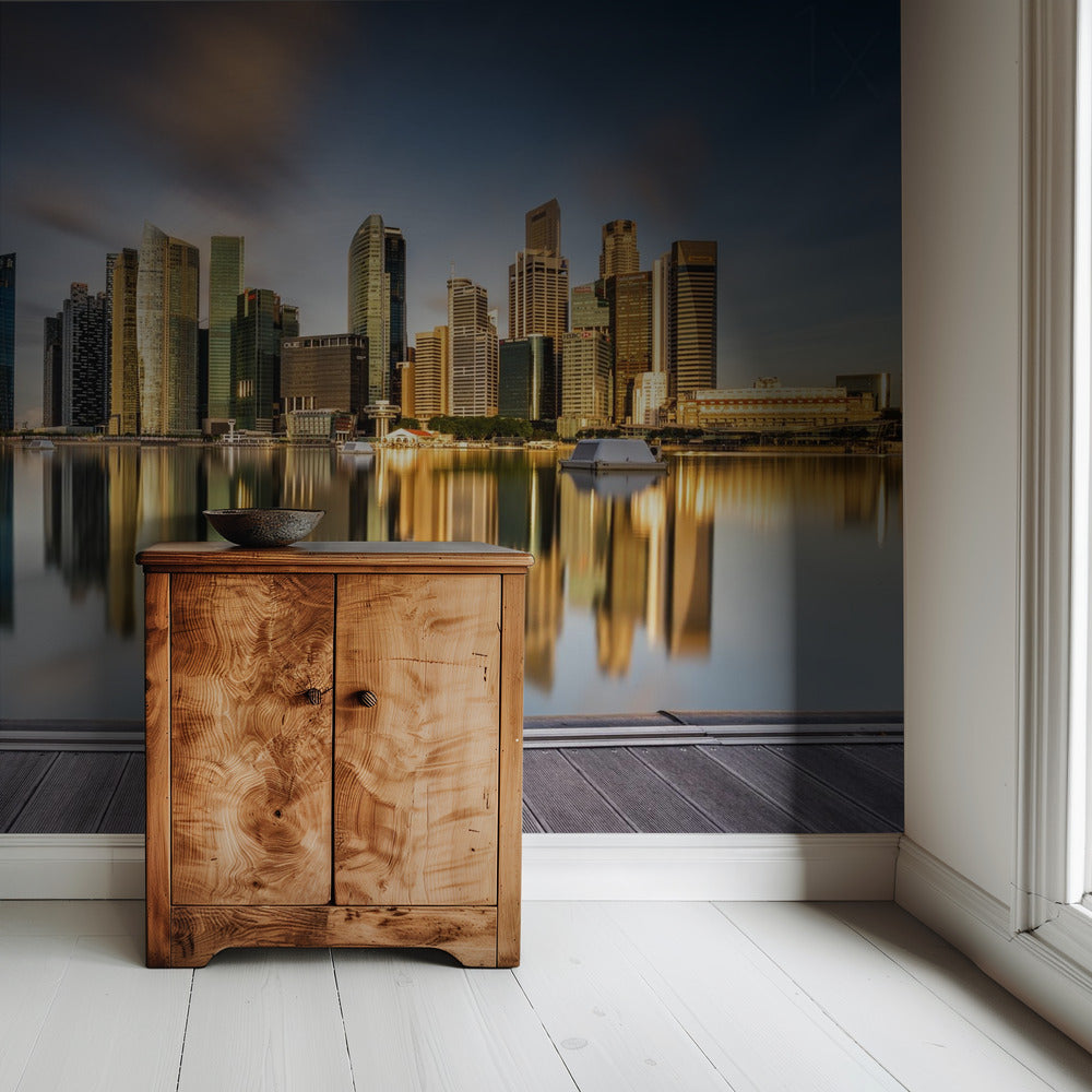 Golden Morning in SIngapore | Wallpaper