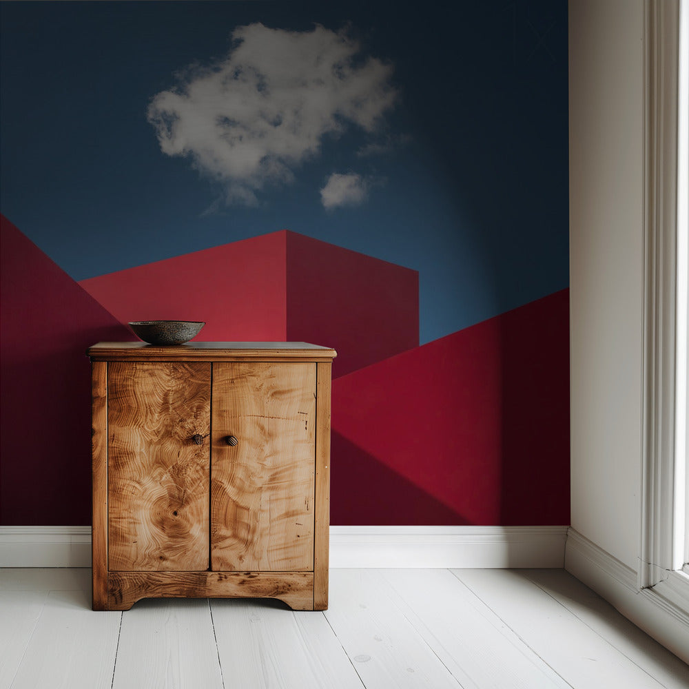 Red Shapes | Wallpaper