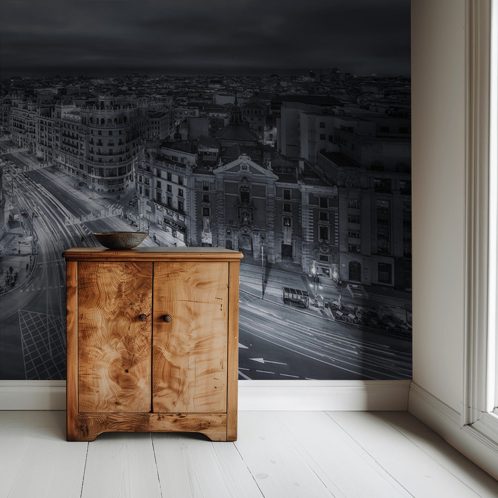 Madrid City Lights | Wallpaper