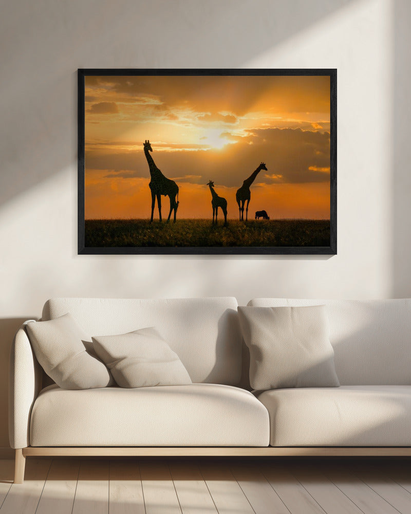 Golden Africa | Canvas