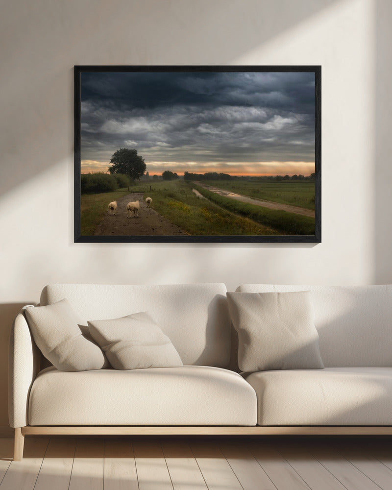 Waving clouds | Canvas