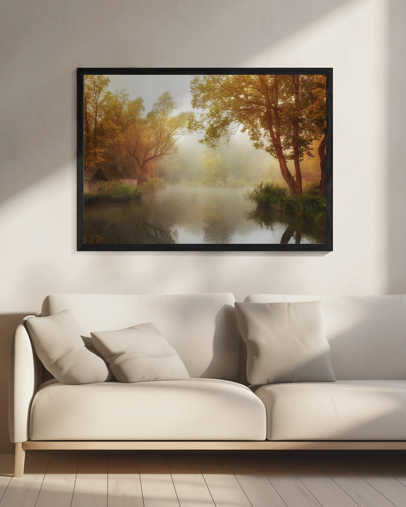 Foggy Autumn | Canvas