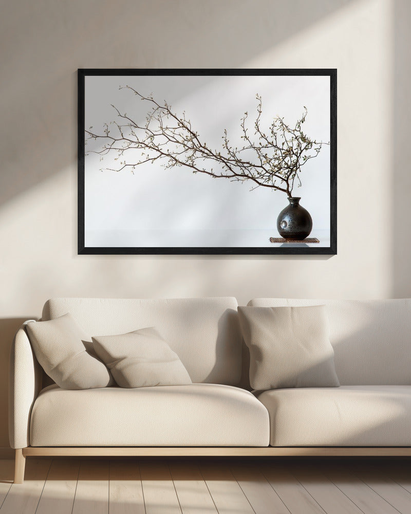 Vase And Branch | Canvas