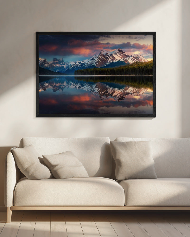 Maligne Color. | Canvas
