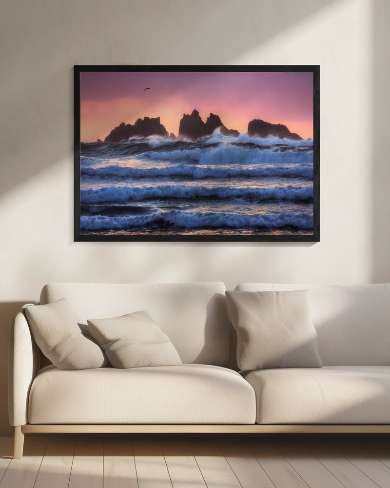Bandon Beach Layers | Canvas