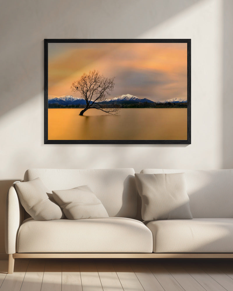 Morning glow of the Lake Wanaka | Canvas