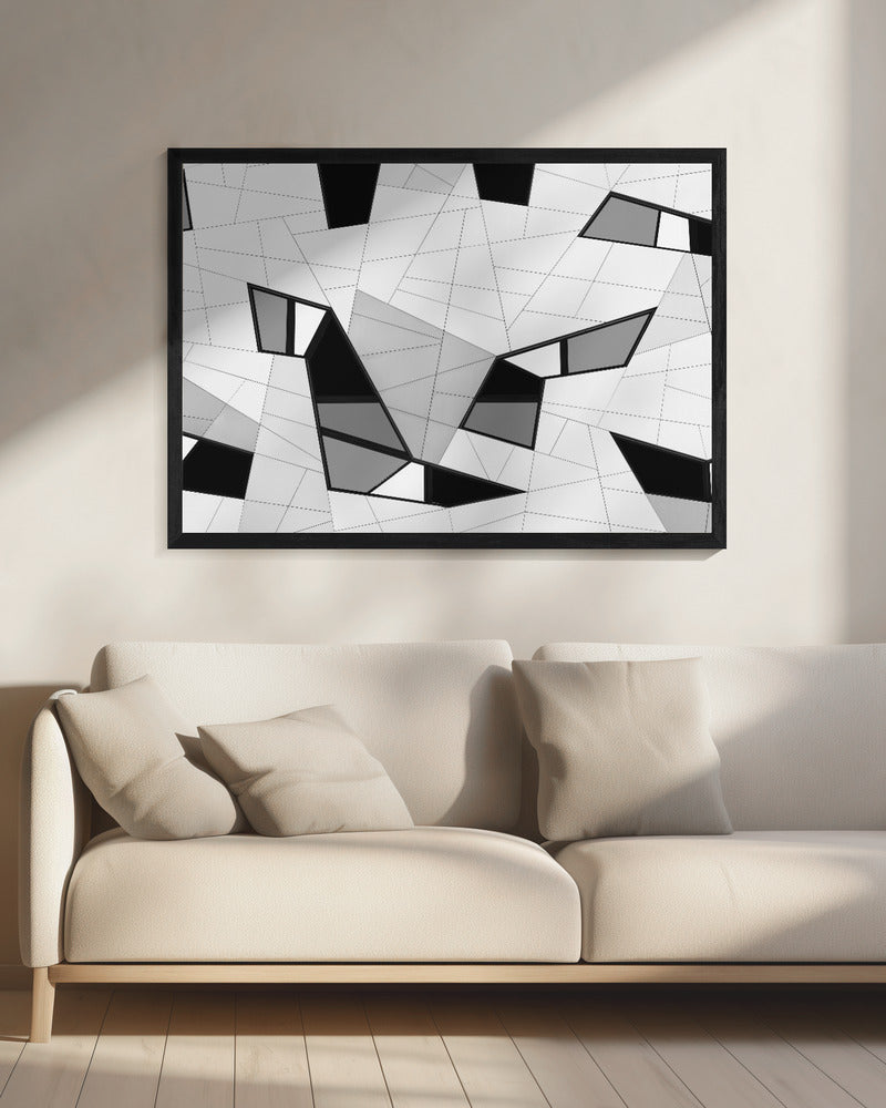 Puzzle of lines | Canvas