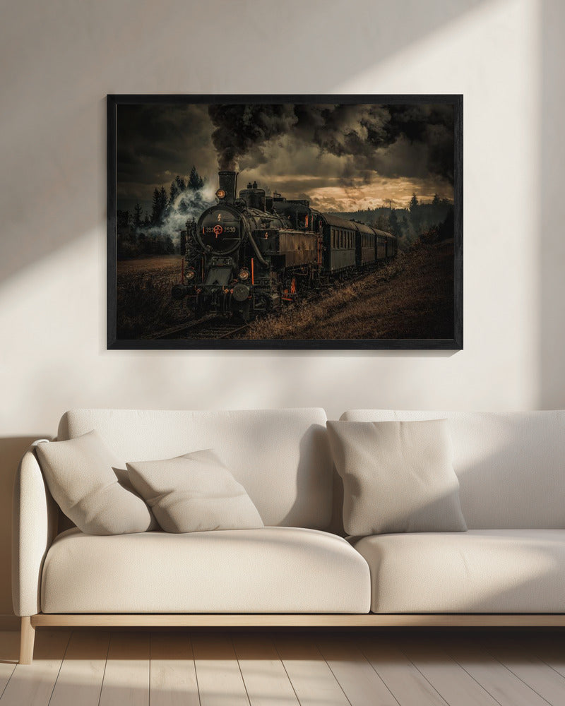 Gold digger train | Canvas