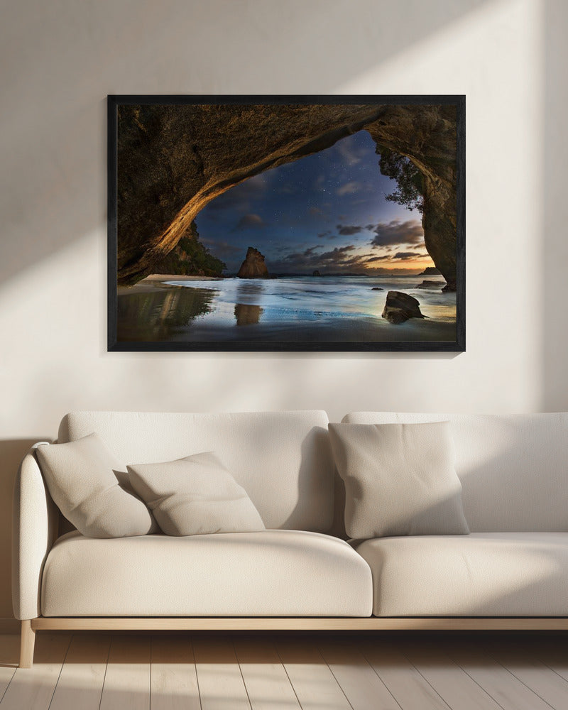 Cathedral Cove | Canvas