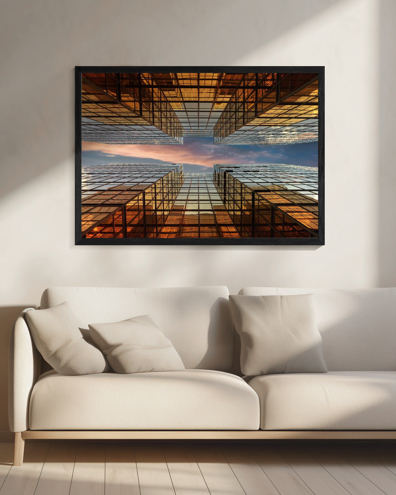 Golden Mirrors | Canvas