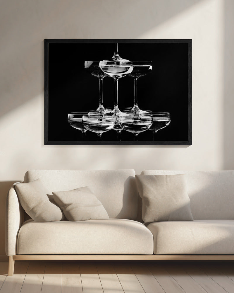 Champagne tower_10 | Canvas