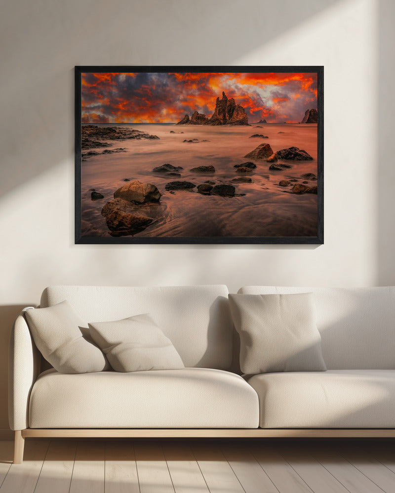 Canary Sunset | Canvas
