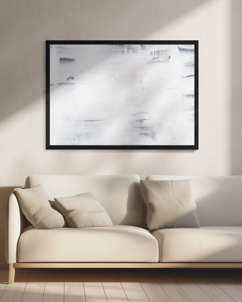 Blend Of White And Gray Tones | Canvas