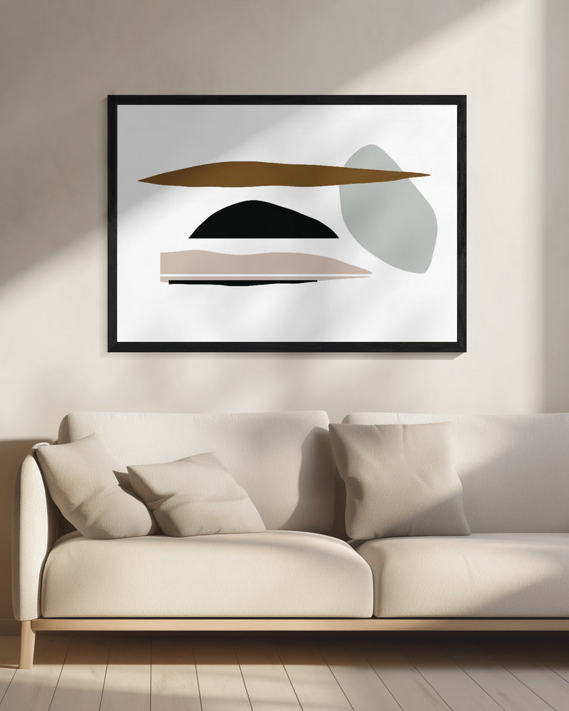 Organic Shapes And Earthy Tones | Canvas