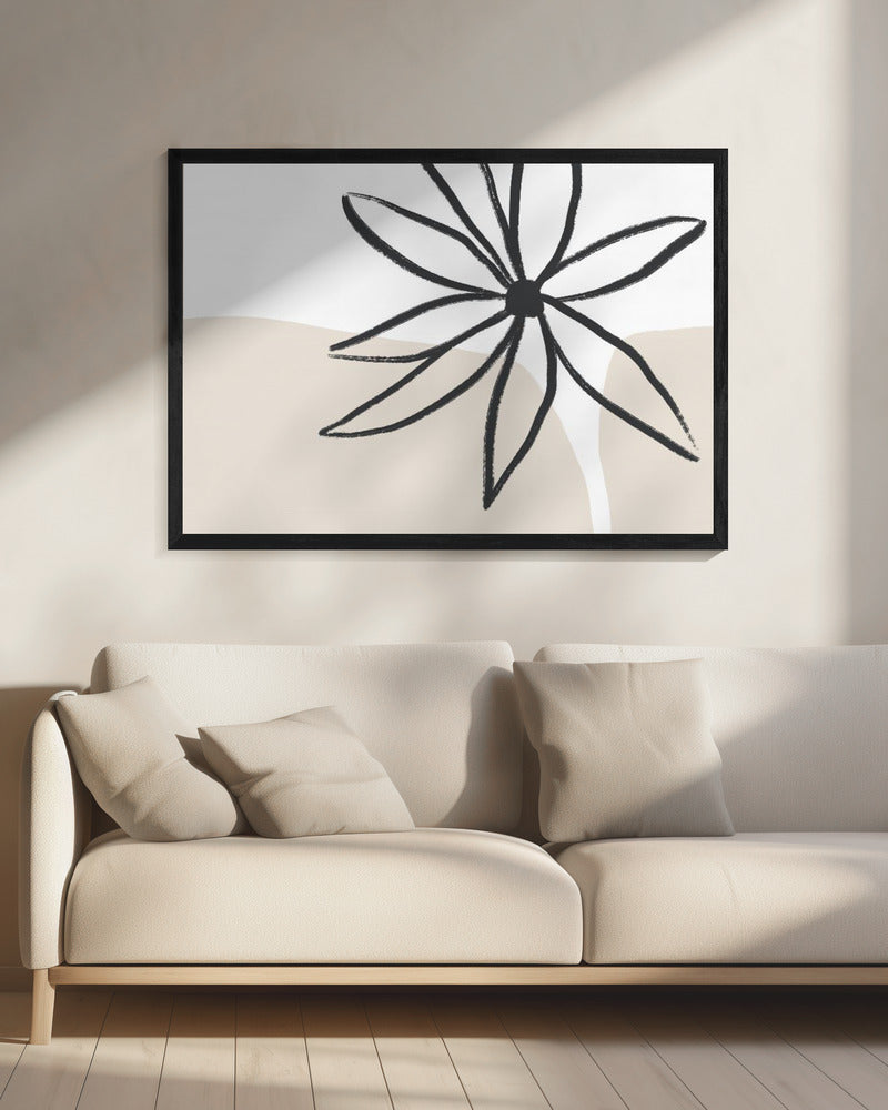 Flower and Cream | Canvas