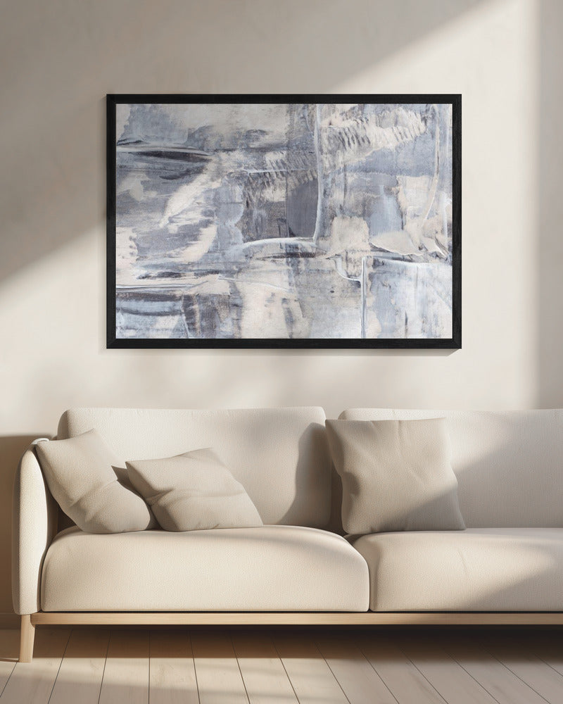 Textured Brushstrokes with Muted Tones | Canvas