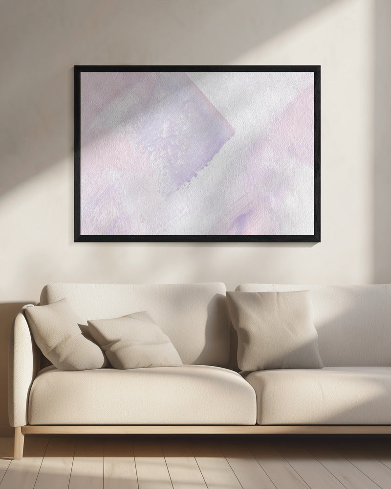 Brushstrokes of Purple and Pink | Canvas
