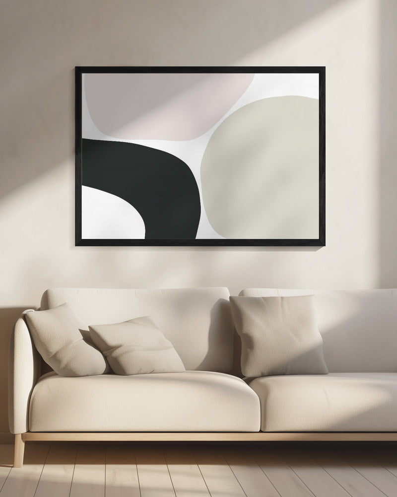 Calm Shapes Flow | Canvas