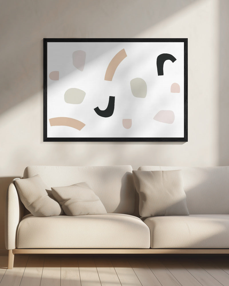 Organic Shapes and Neutral Tones | Canvas
