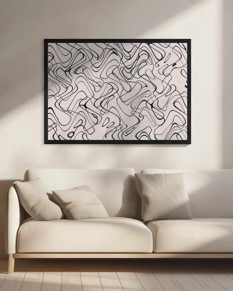 Fluid Lines Dance | Canvas