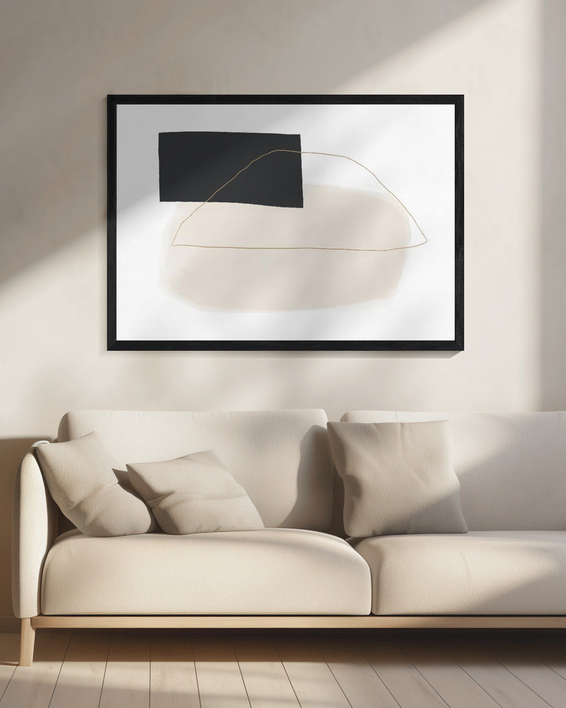Geometric Shapes and Muted Tones | Canvas