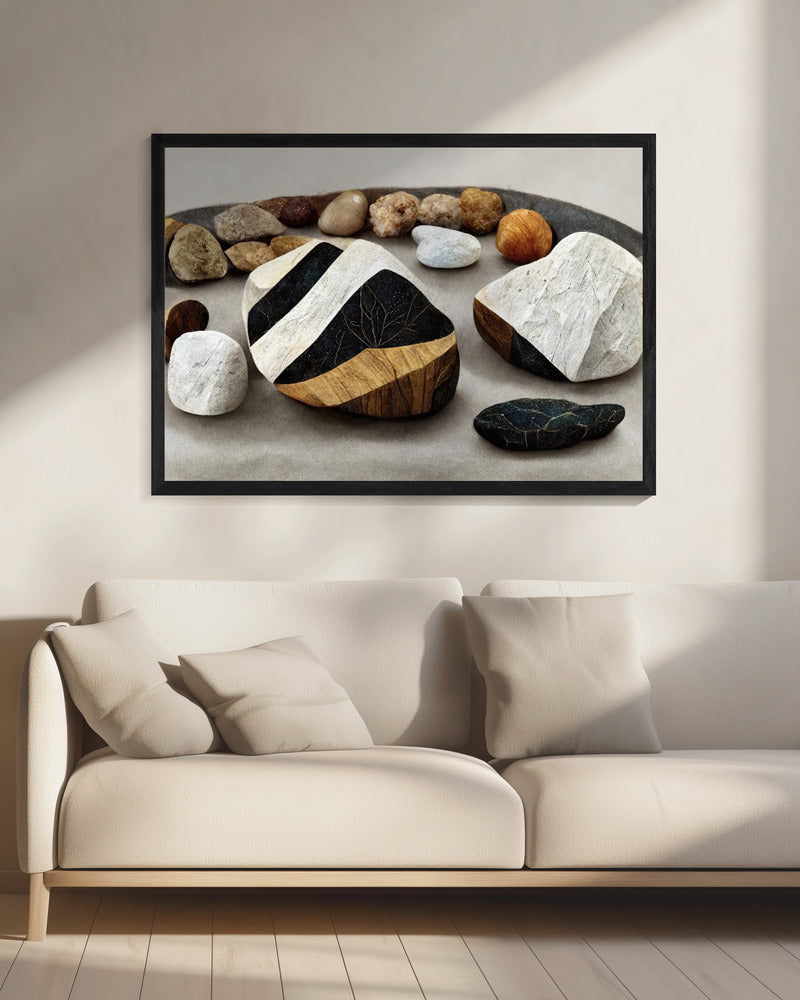 Layered Stonescape | Canvas