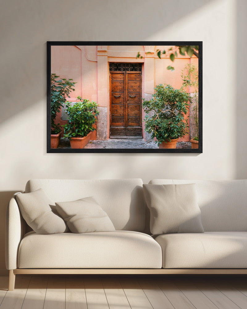 The Trastevere door | Canvas