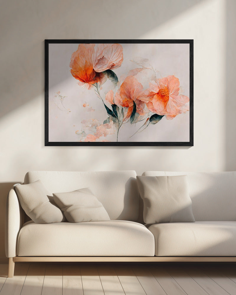 Delicate Floral Dreams | Canvas