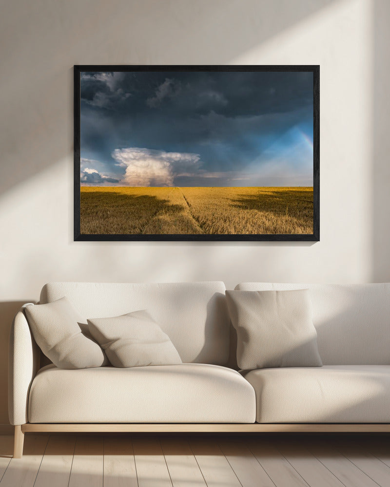 Gold and Thunder | Canvas