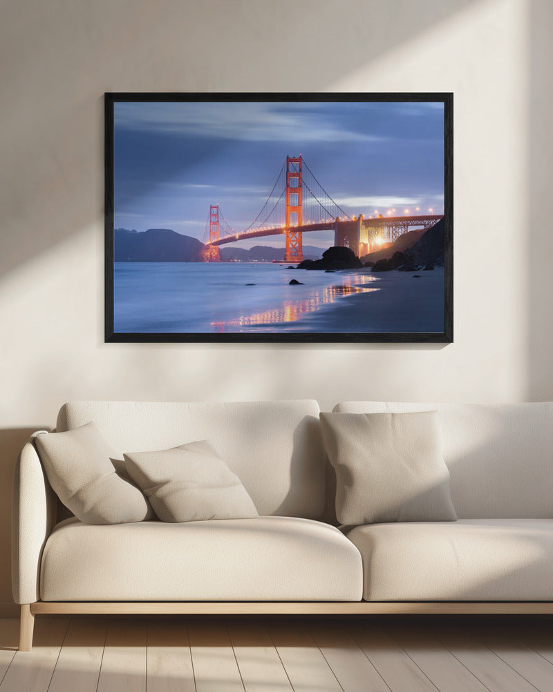 Golden Gate Twilight | Canvas