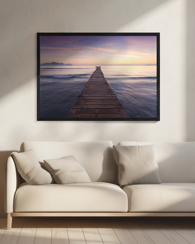 Purple Jetty | Canvas