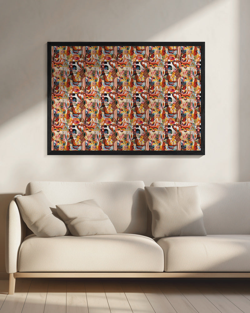 Vibrant Mosaic Flow | Canvas