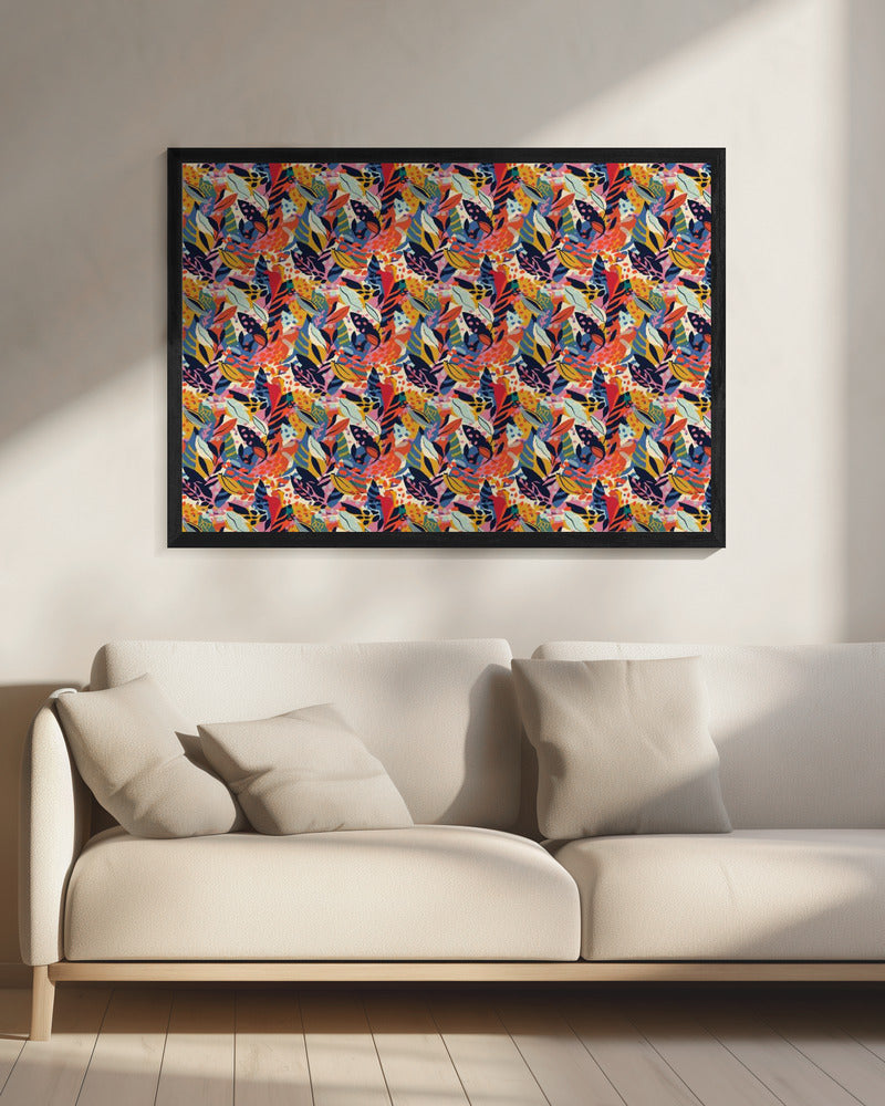 Vivid Jungle Tapestry | Canvas