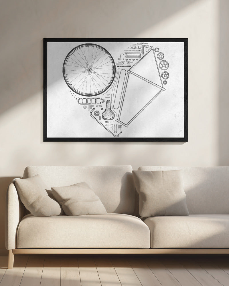 Love Bike Nº1 | Canvas