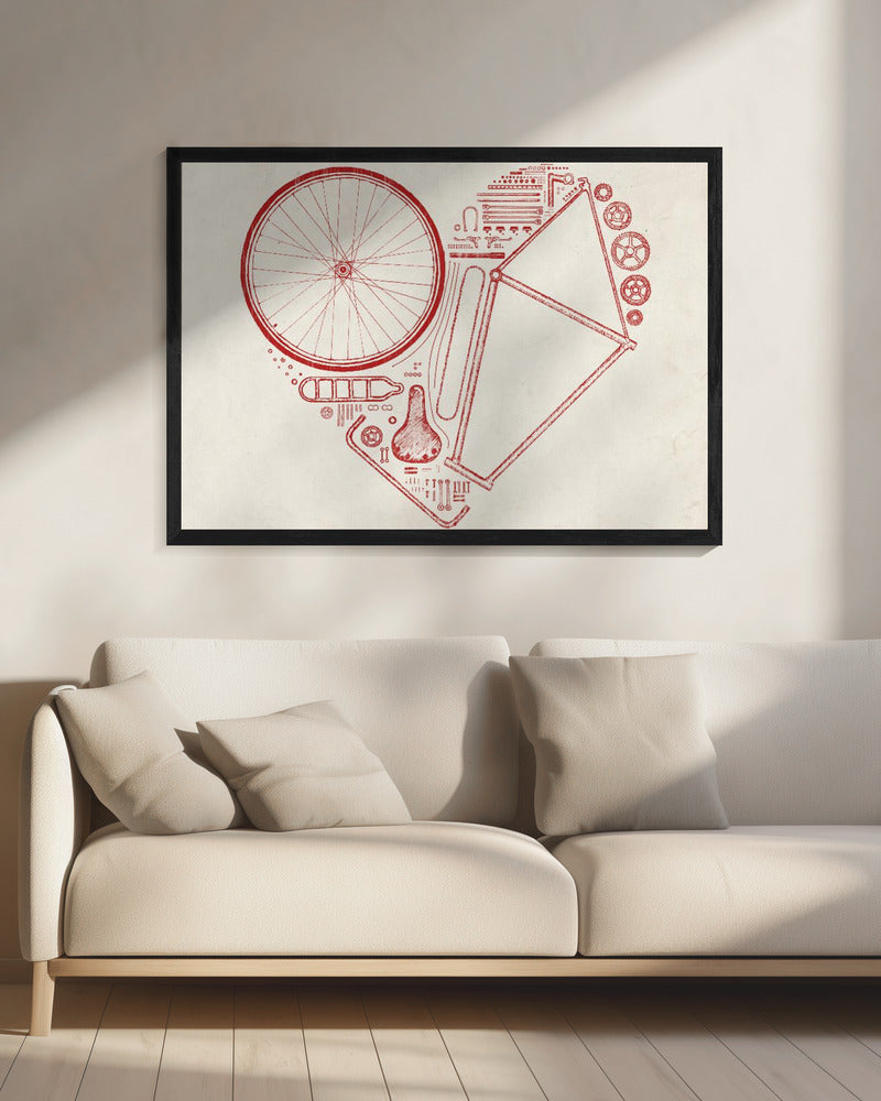 Love Bike Nº2 | Canvas