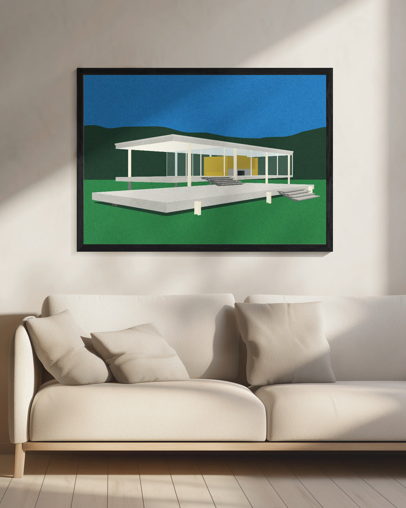 Ludwig Mies Van Der Rohe Farnsworth House | Canvas