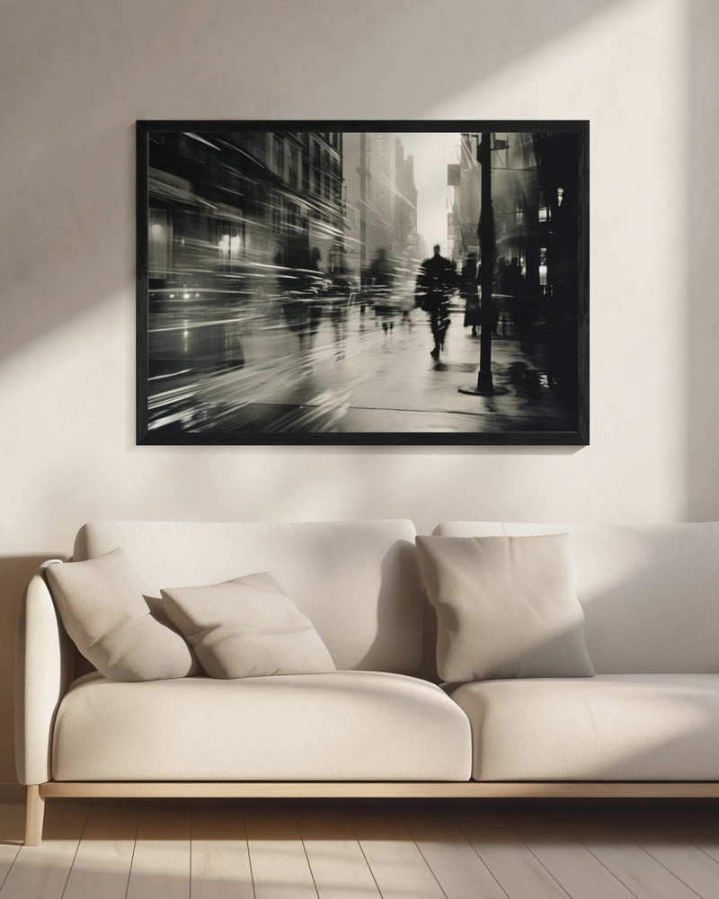 City Shadows Flow | Canvas