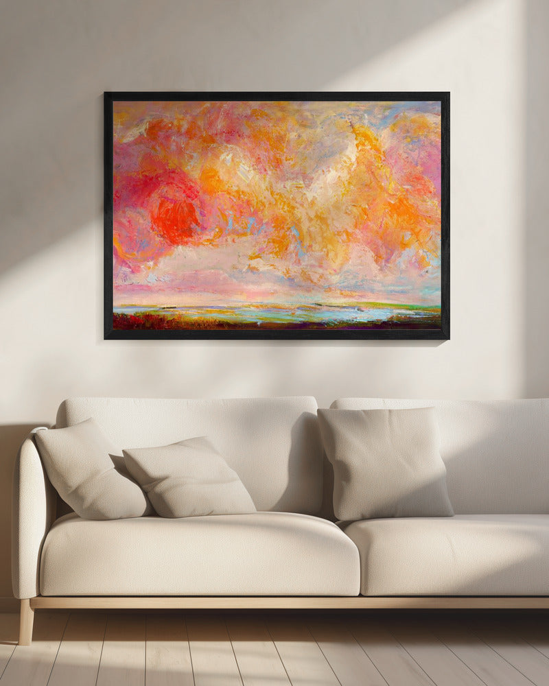 Fiery Skyscape | Canvas