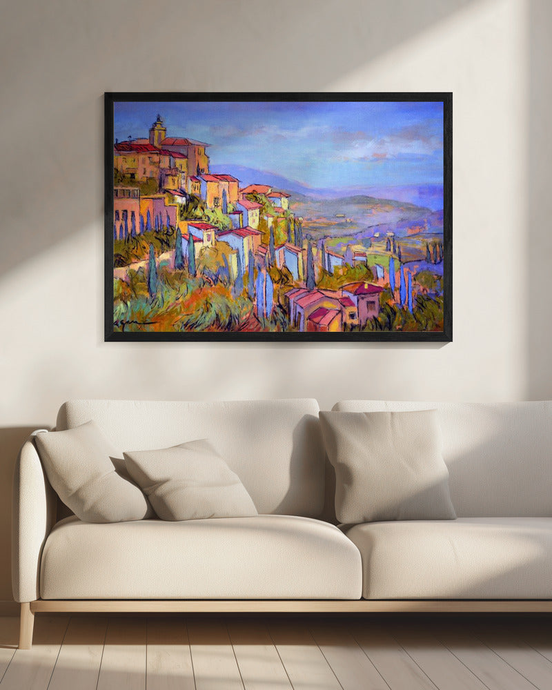 Hilltop Serenity | Canvas