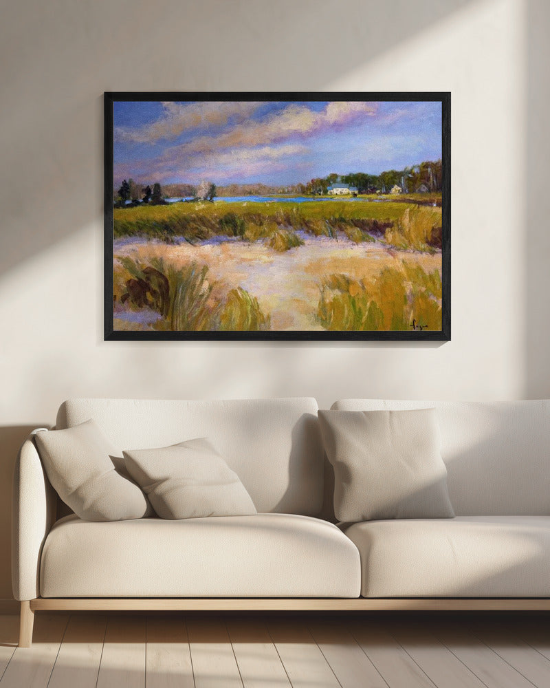 Serene Marshland View | Canvas