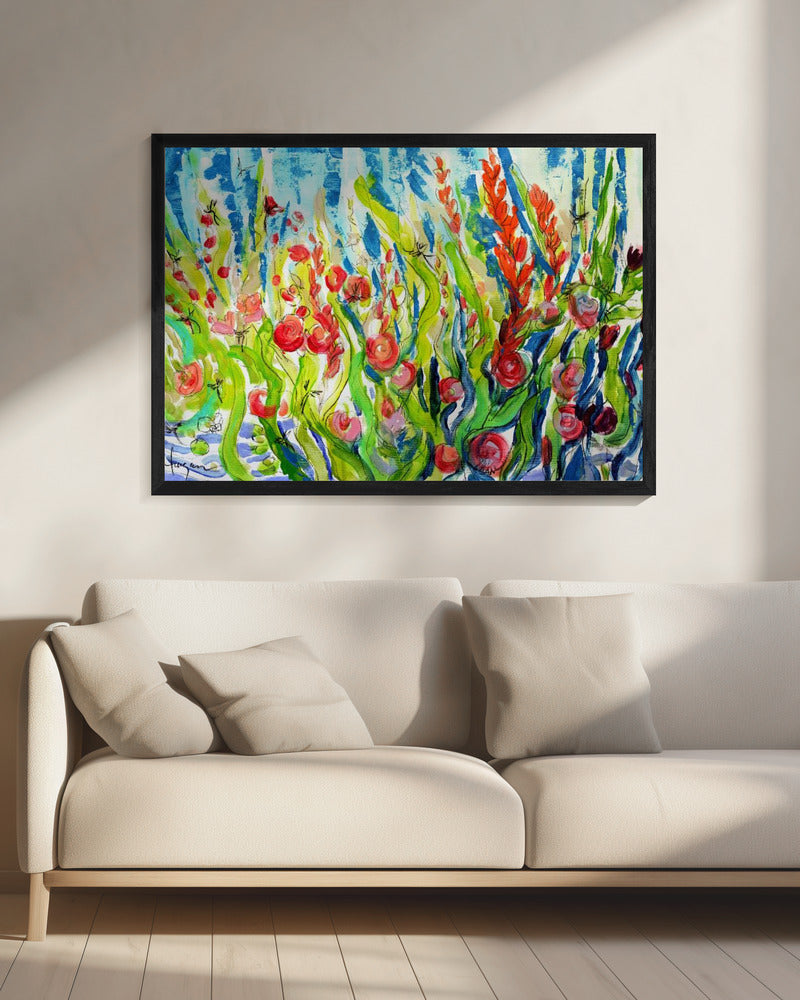 Blooming Frenzy | Canvas