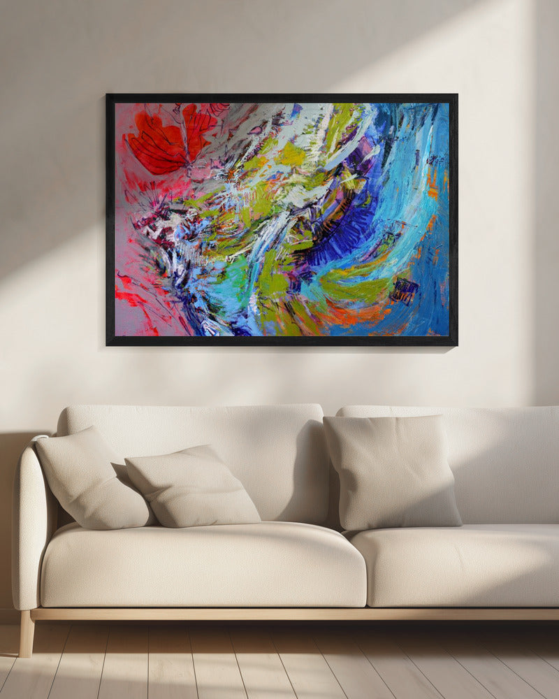 The River Runs Through Her | Canvas