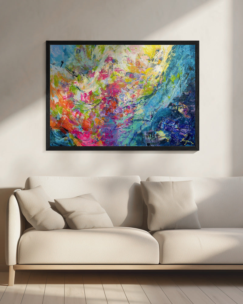 Vivid Colors And Delicate Petals | Canvas