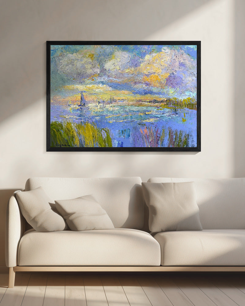 Dreamy Coastal Skies | Canvas