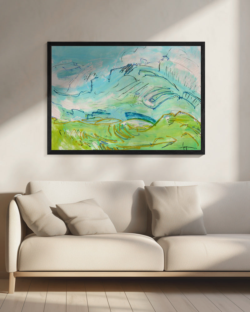 Whimsical Hillscape | Canvas