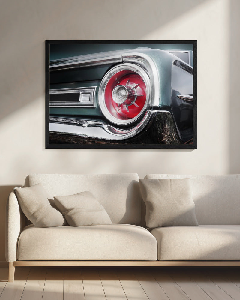 American classic car Galaxie 500 1964 Rear | Canvas