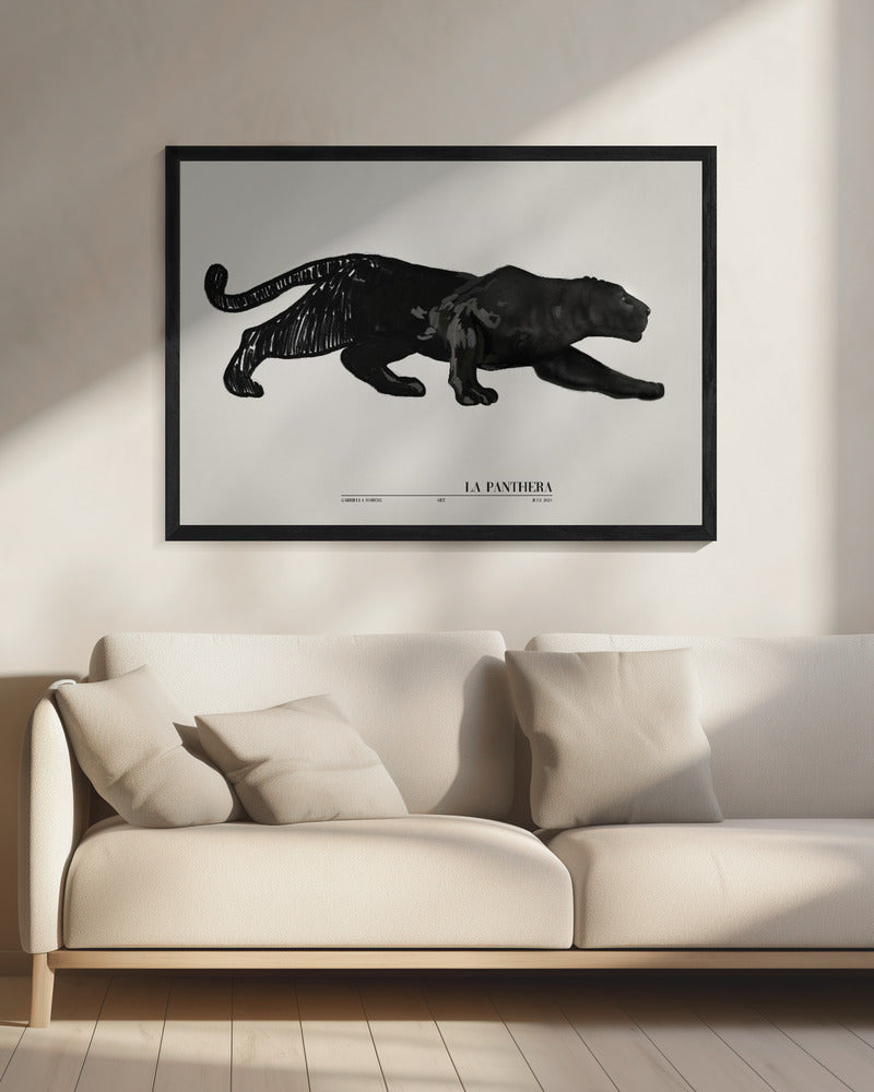 La Panthera (black) | Canvas