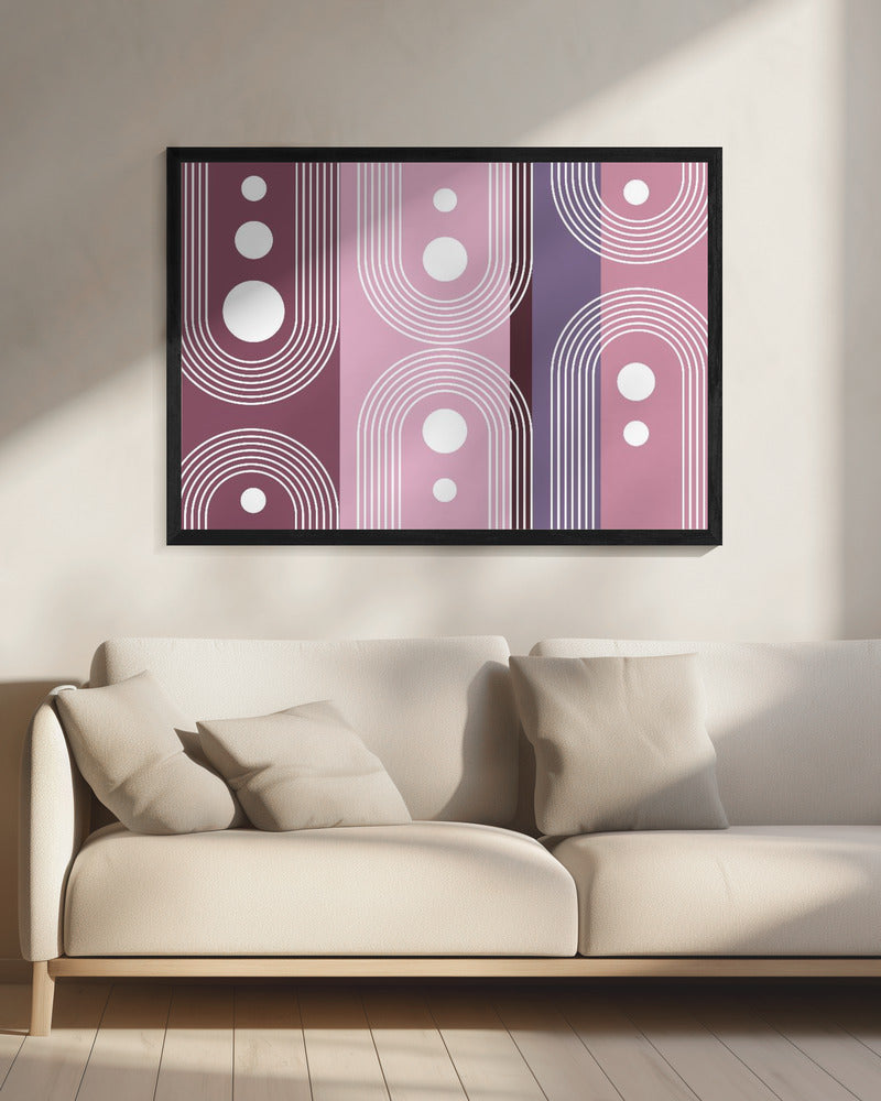 Geometric Abstract No.17 | Canvas